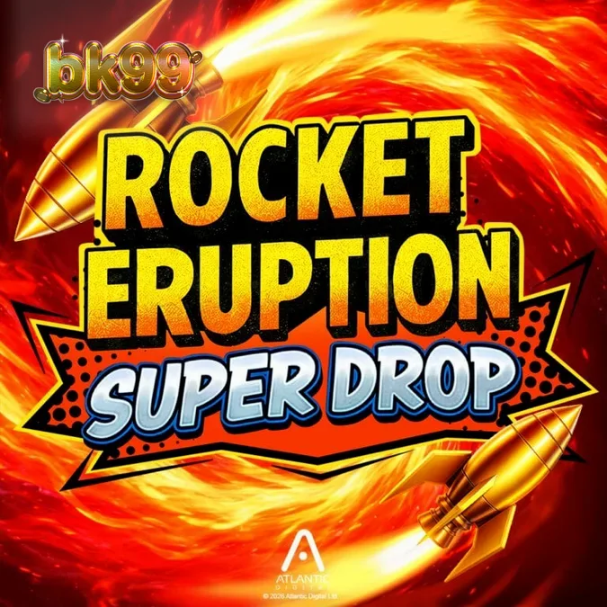 Rocket Eruption Super Drop স্লট গেমের ইন্টারফেস